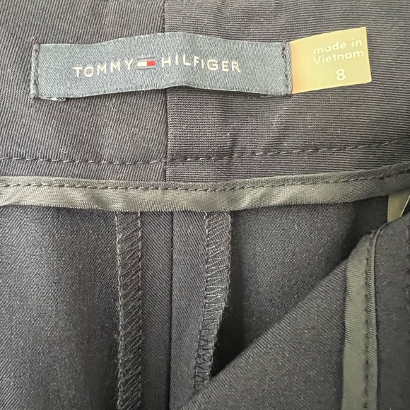 Tommy Hilfiger Navy 2 Piece Suit NWT Bootleg Pant - Picture 6 of 7